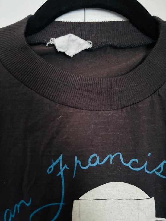 RARE 1980's SAN FRANCISCO Full Side Zip Tank - Picture 3 of 5